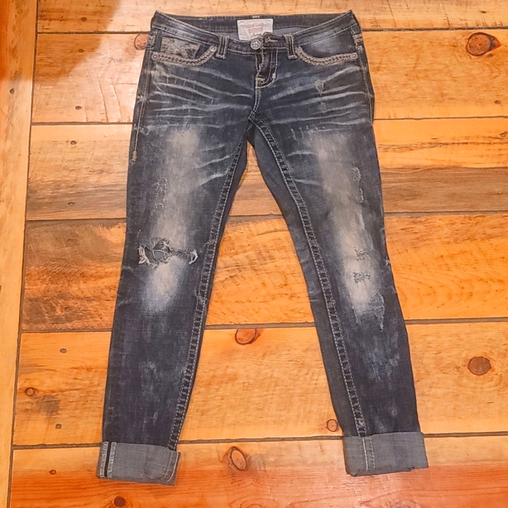 Big Star 28L Ripped Skinny Jeans